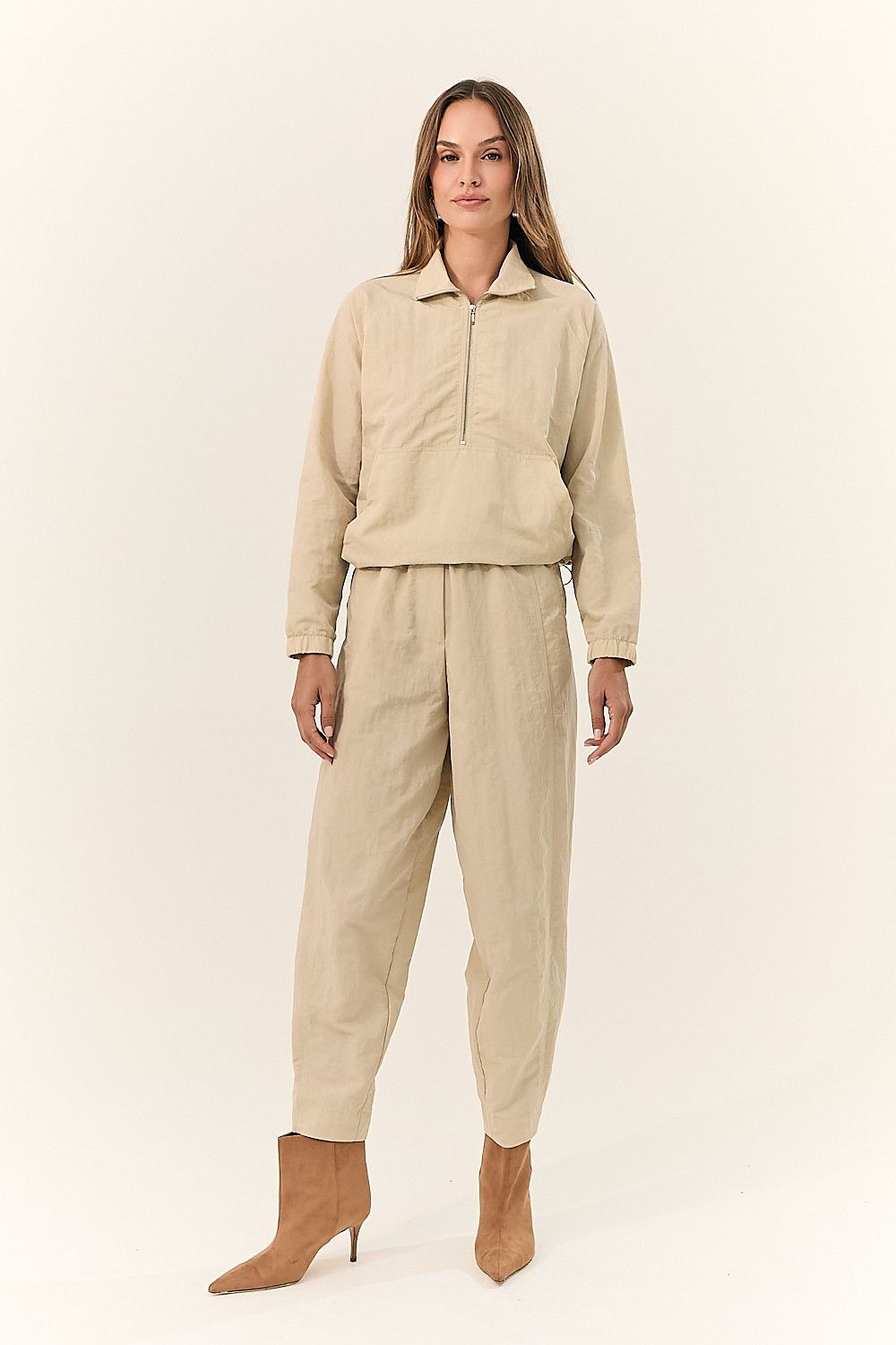 Calça Feminina Barrel Tecno Noemi