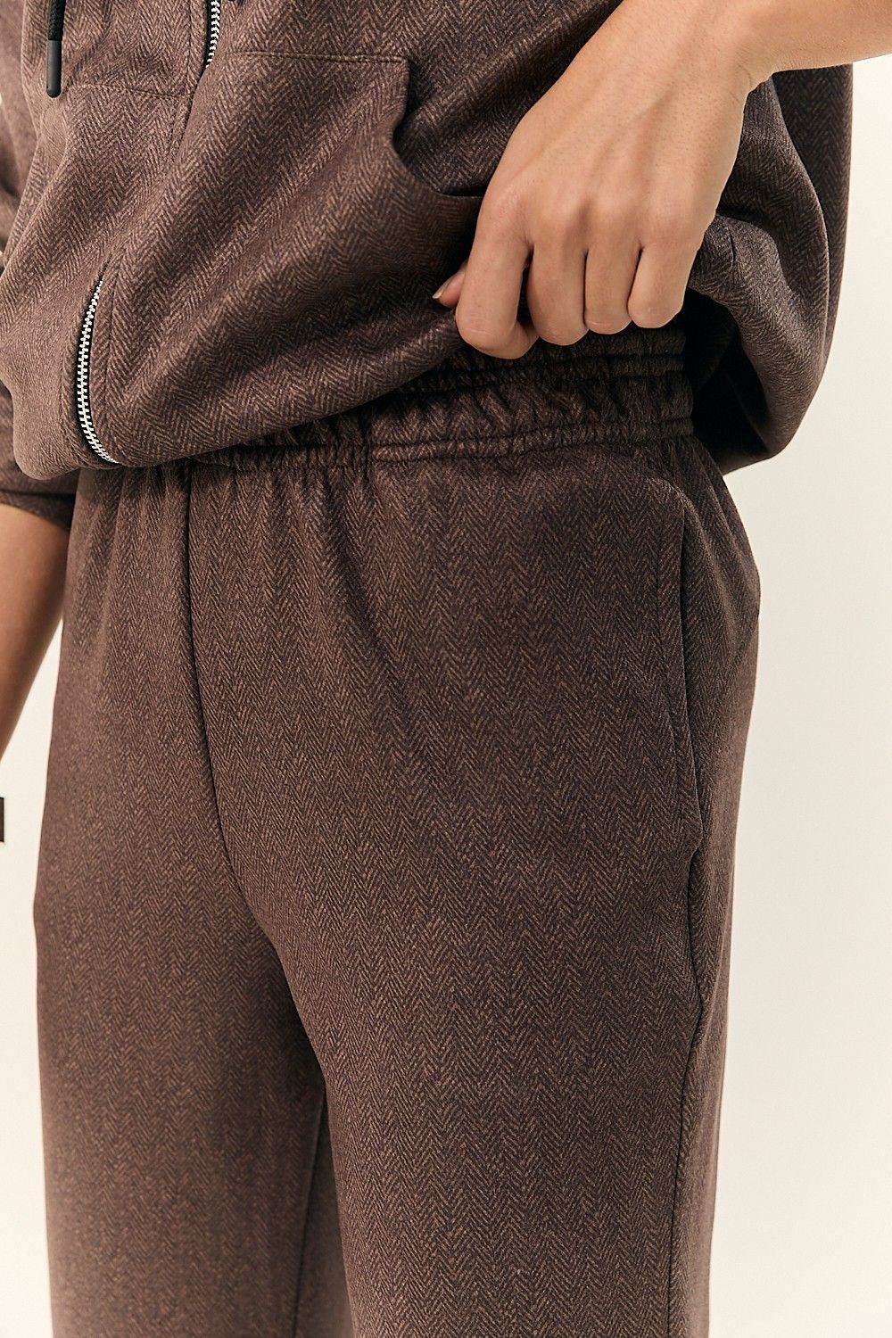 Calça Reta Feminina Cós Flannel Raissa