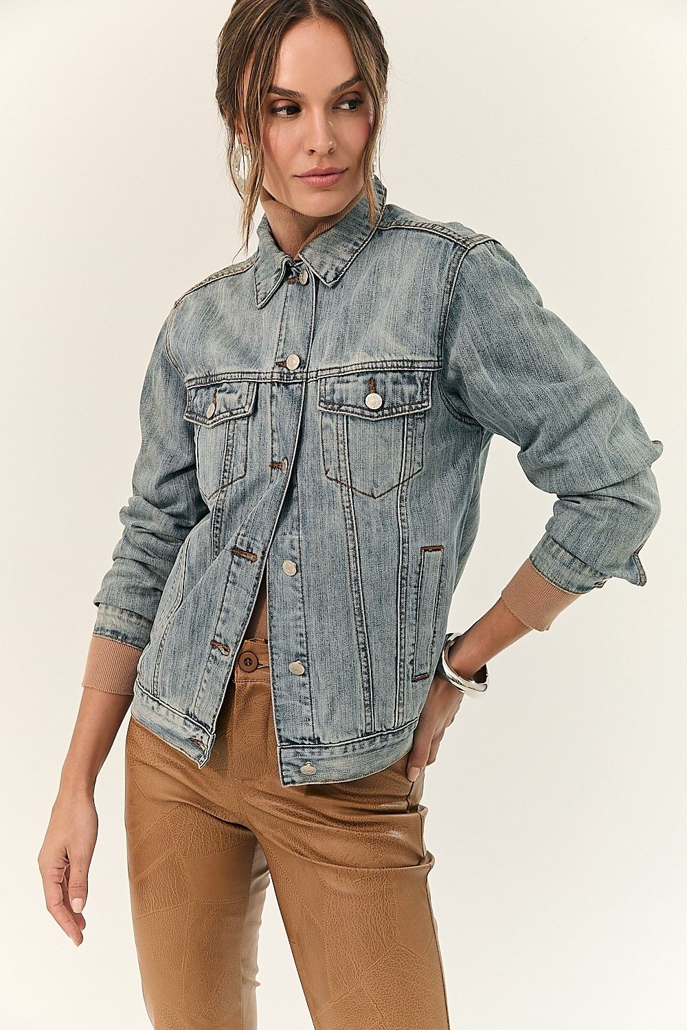 Jaqueta Jeans Dedessa