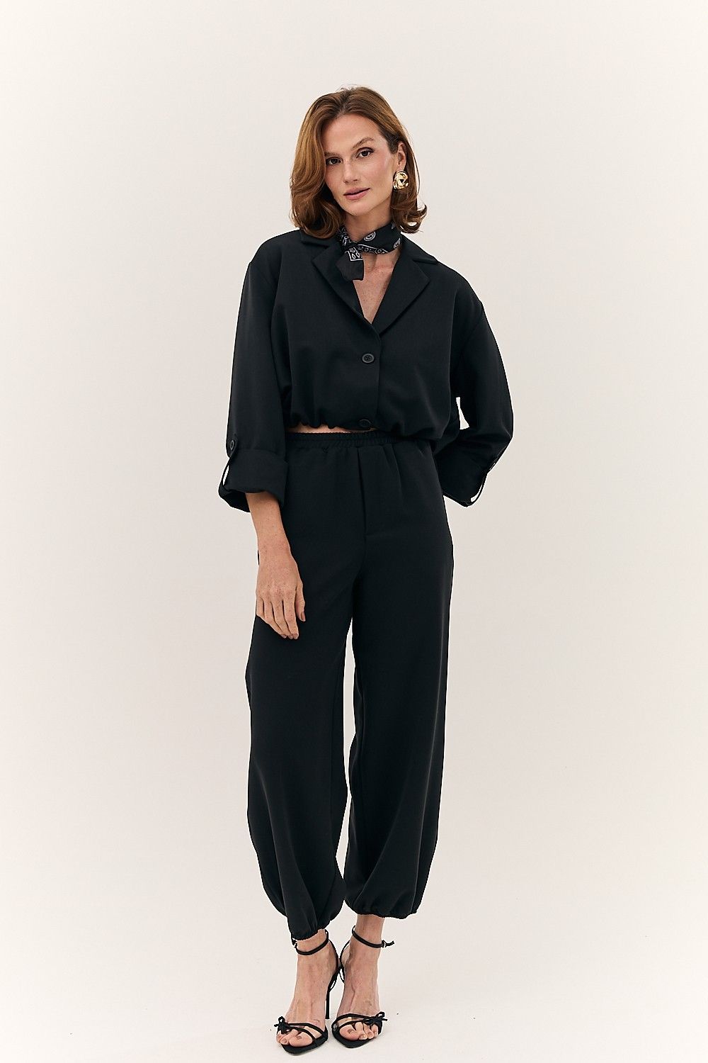 Calça Feminina Jogger com Elástico Cecília