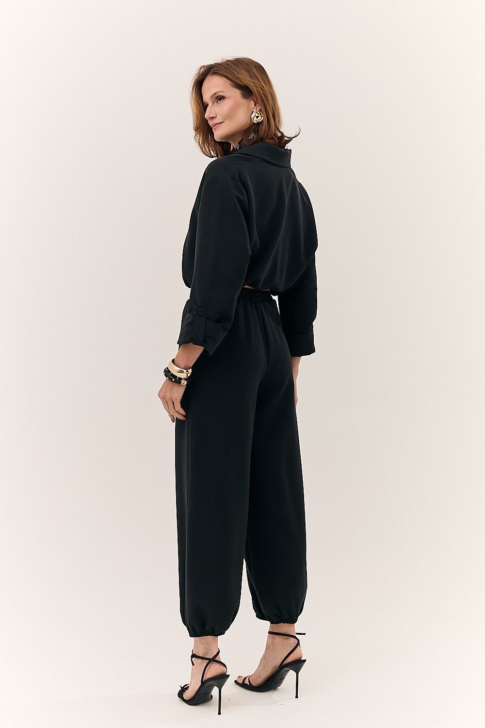 Calça Feminina Jogger com Elástico Cecília