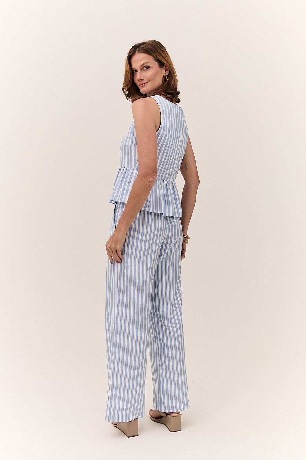 Blusa Feminina Plepum Listrada Maisa
