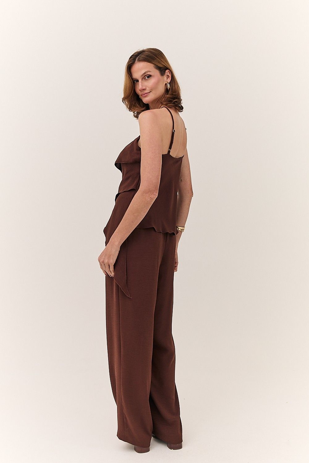 Blusa Feminina em Babado e Alças Bliss