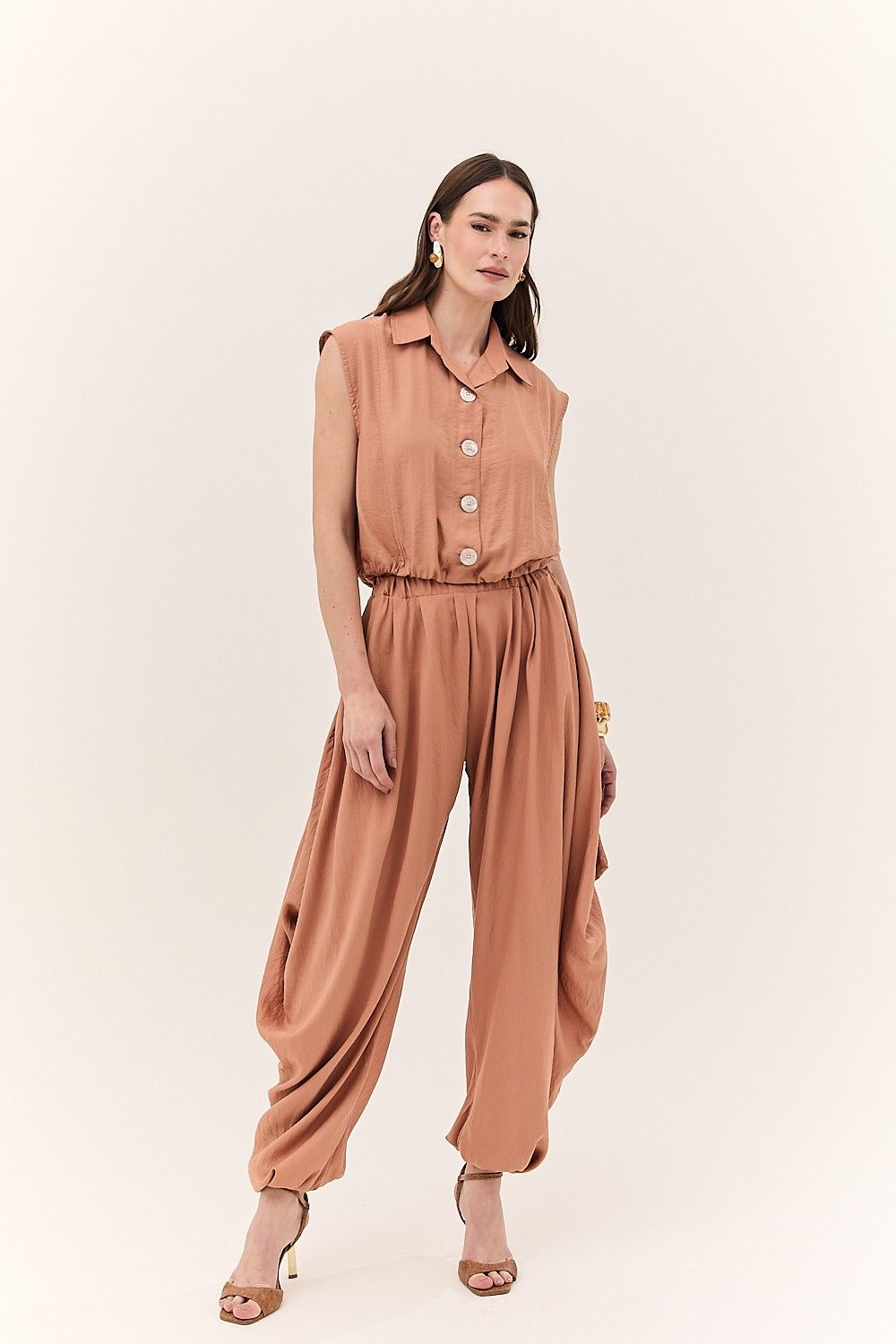 Calça Feminina Leve e Fluída Aurora