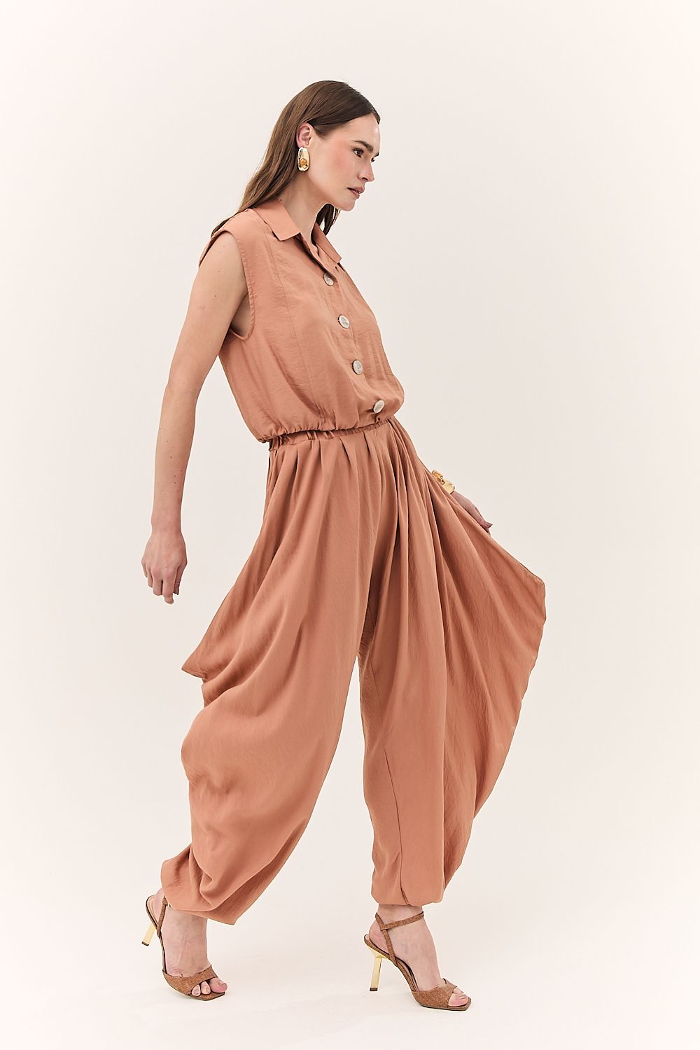 Blusa Colete Faminina com Botões Aurora