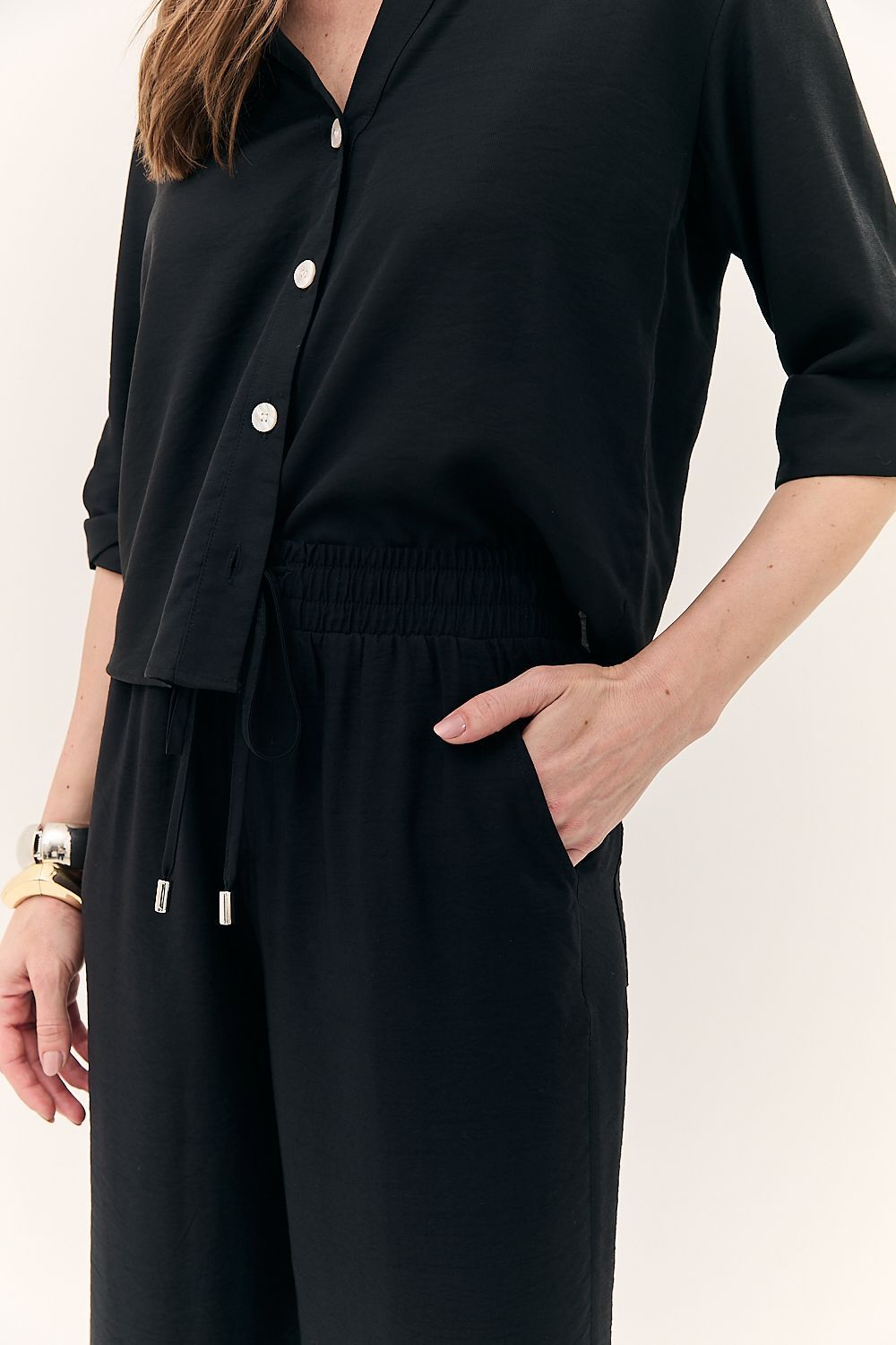 Camisa Feminina Mangas 7/8 Aurora