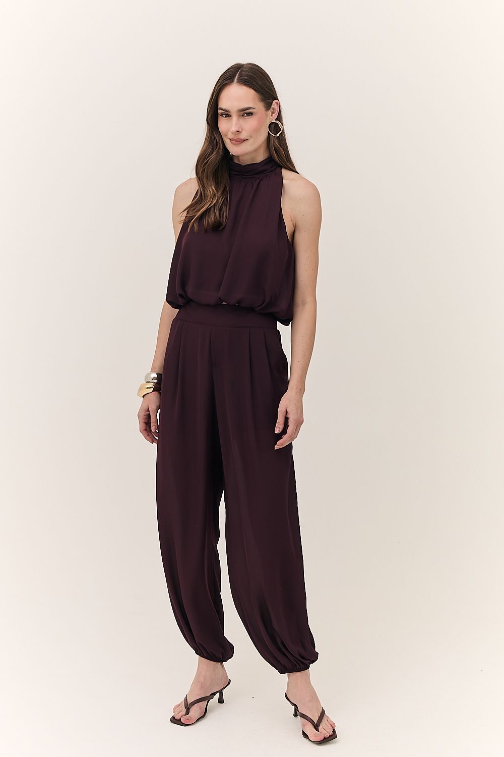 Blusa Halter Feminina Fluido Serena