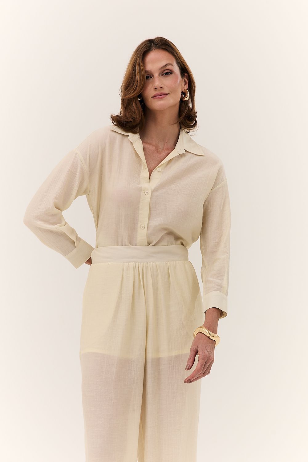 Camisa Clássica Feminina Silk Siena