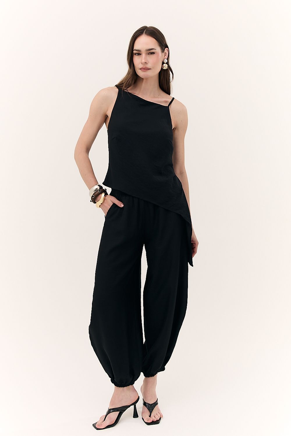 Calça Jogger Feminina Fluida Aurora