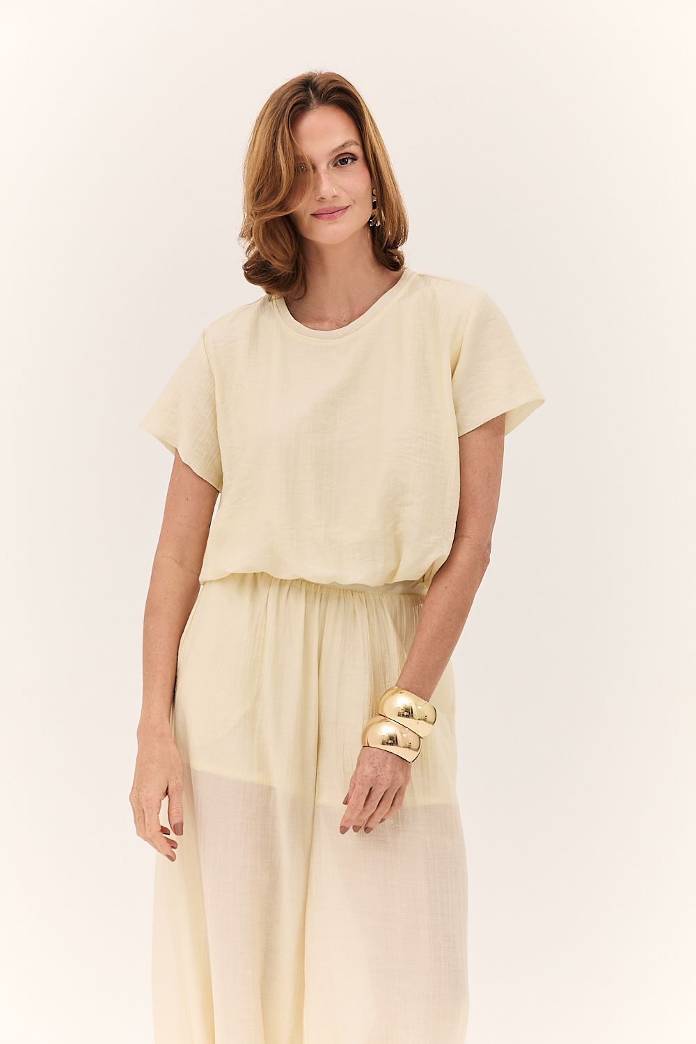 Blusa Feminina Balone Silk Siena