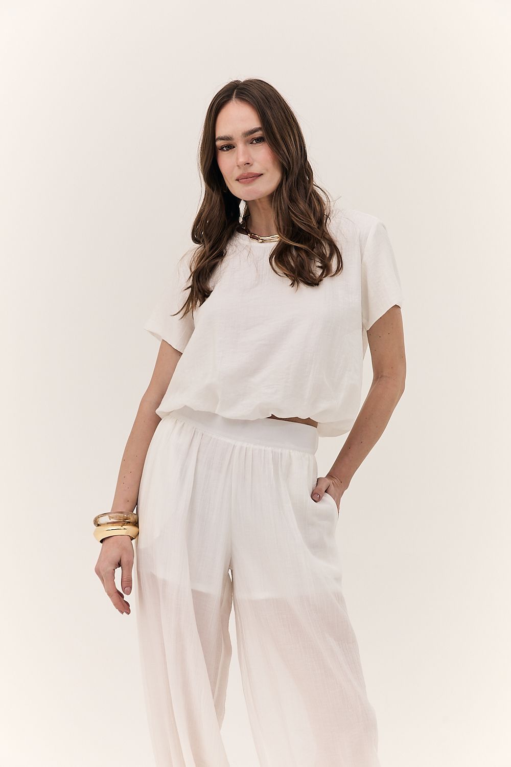 Blusa Feminina Balone Silk Siena