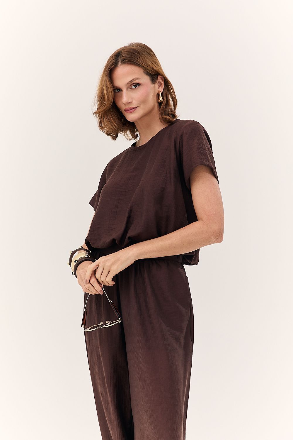 Blusa Feminina Balone Silk Siena
