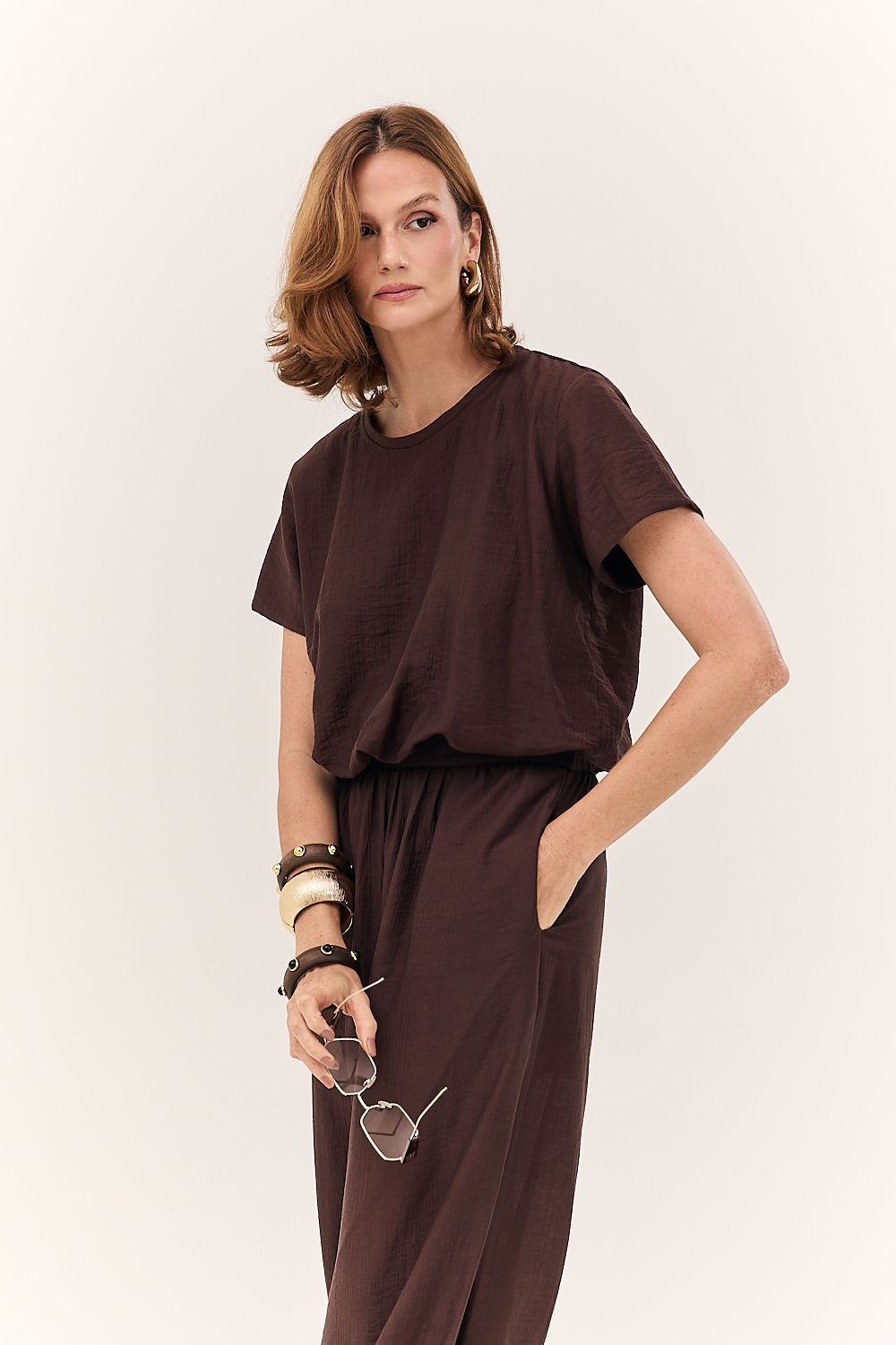 Blusa Feminina Balone Silk Siena