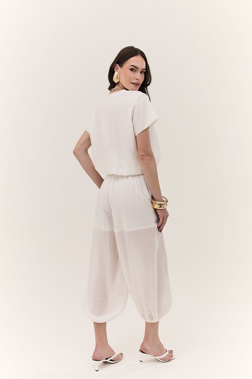 Calça Jogger Feminina Silk Siena
