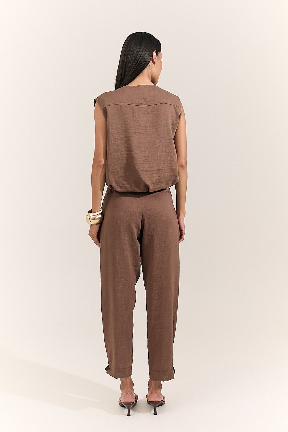 Calça Baggy Feminina Rayon Maitê