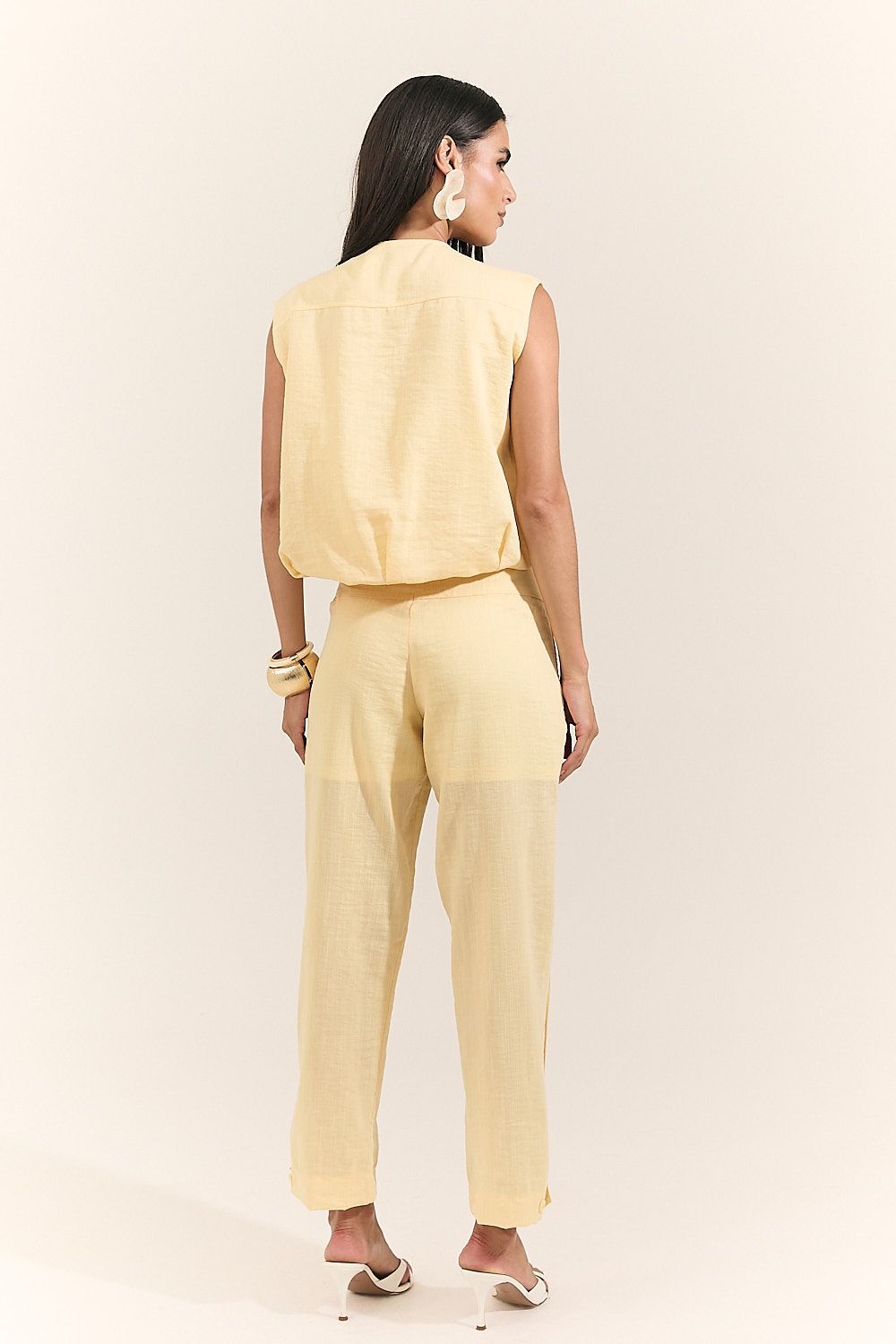 Calça Baggy Feminina Rayon Maitê