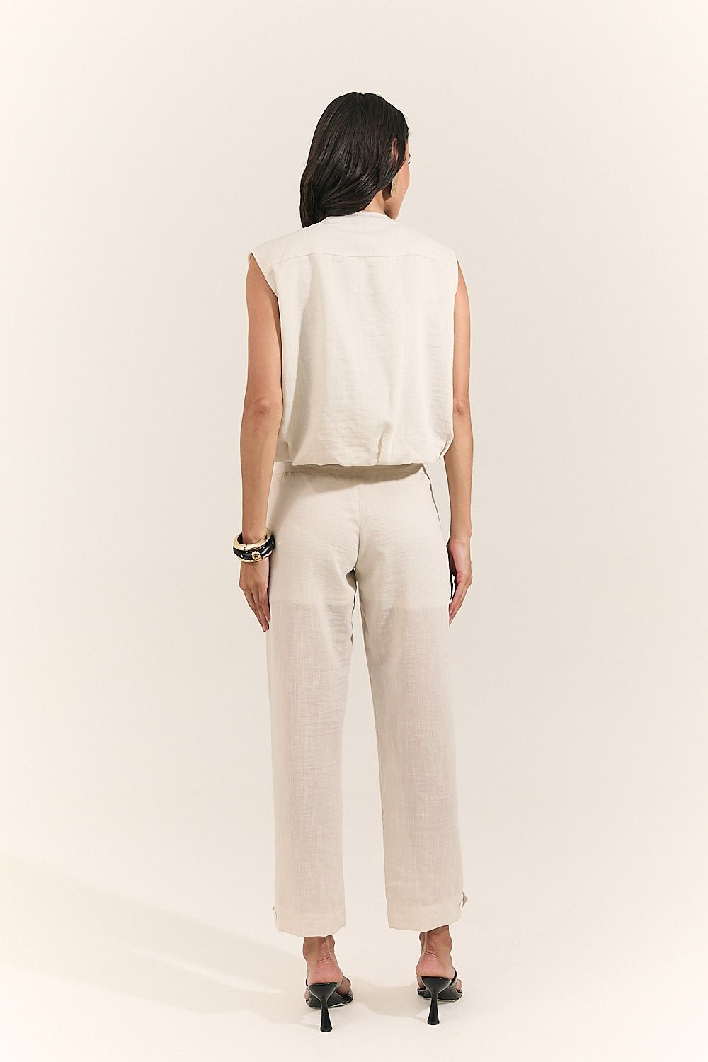 Calça Baggy Feminina Rayon Maitê