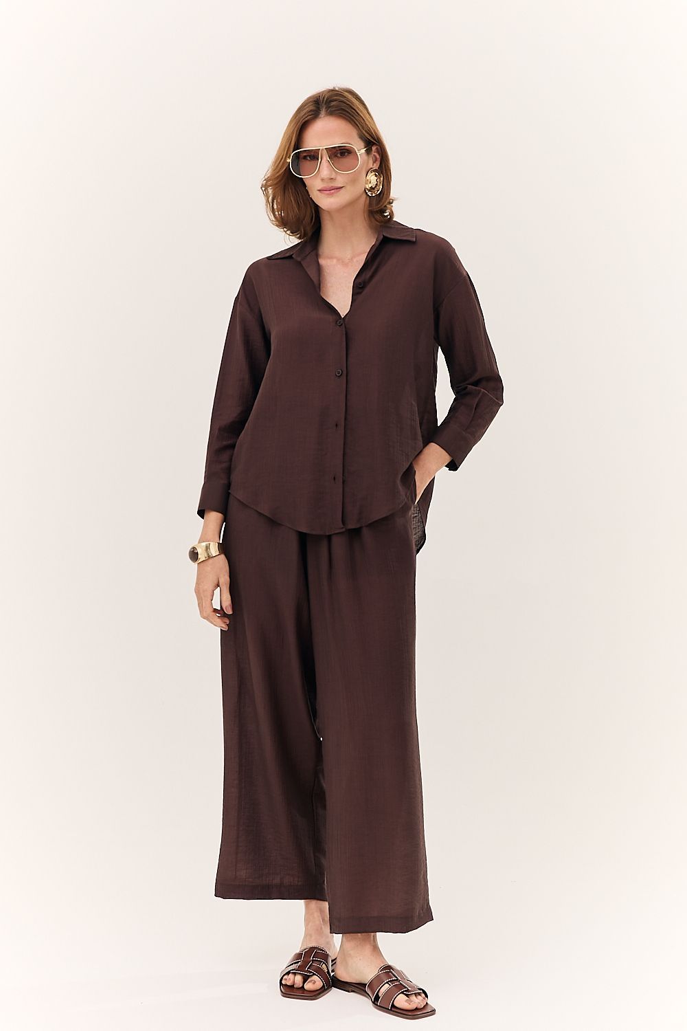 Camisa Clássica Feminina Silk Siena