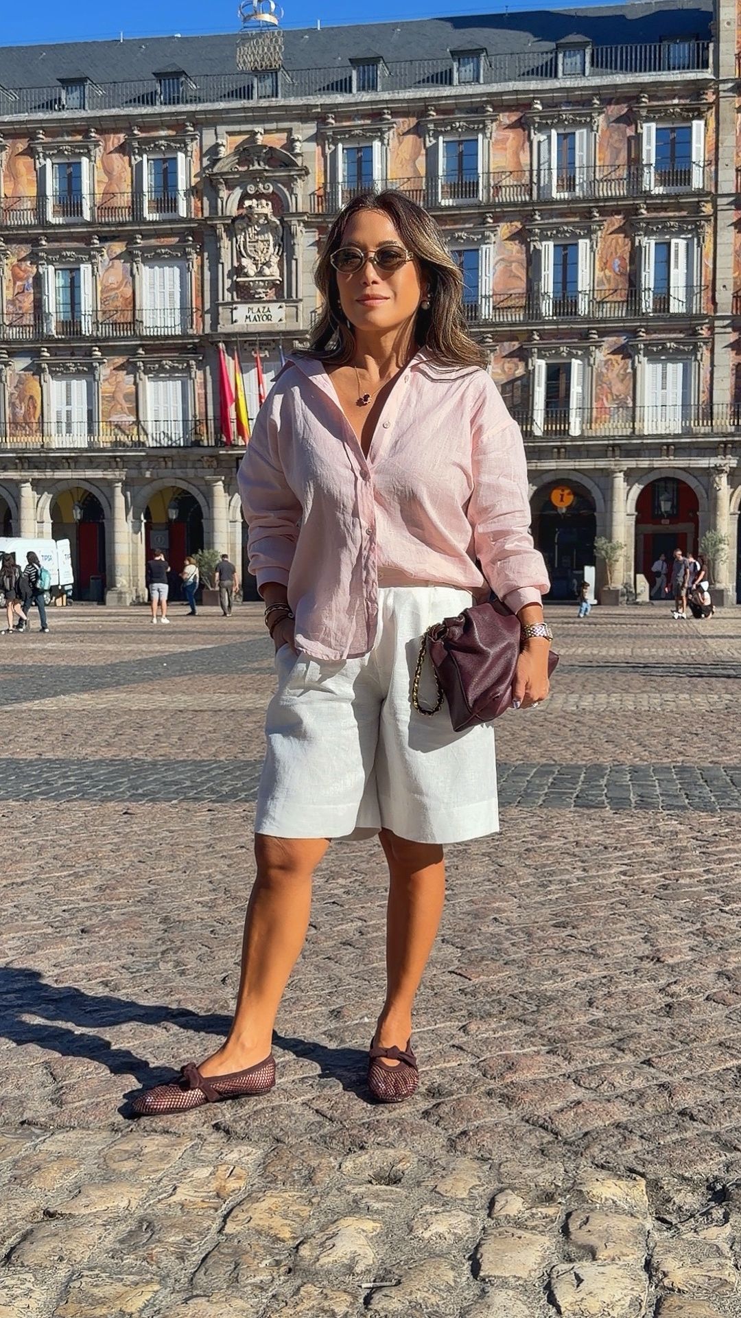Camisa Clássica Feminina Puro Linho Elizabeth 