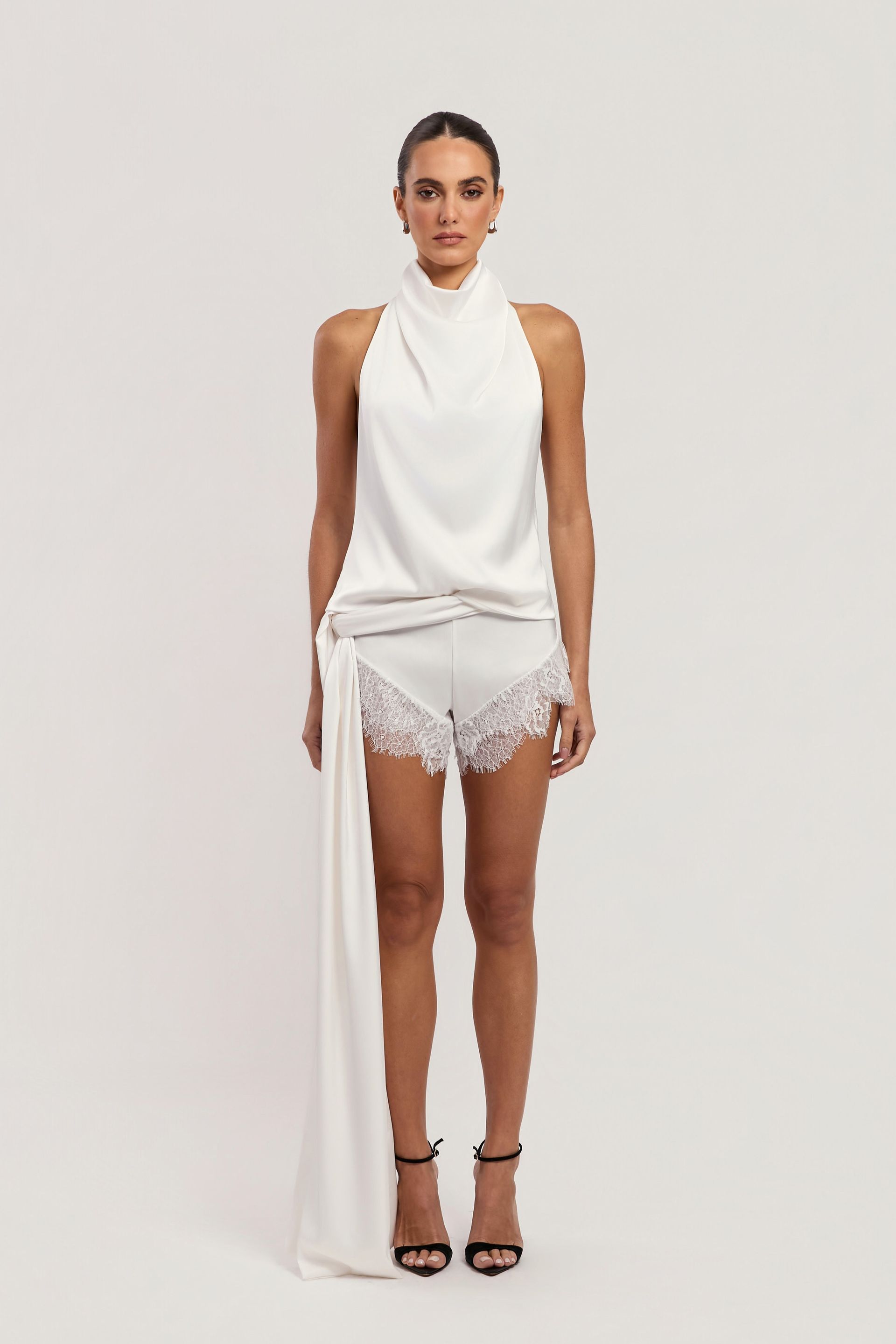 Faixa wrap cetim | Wrap scarf satin