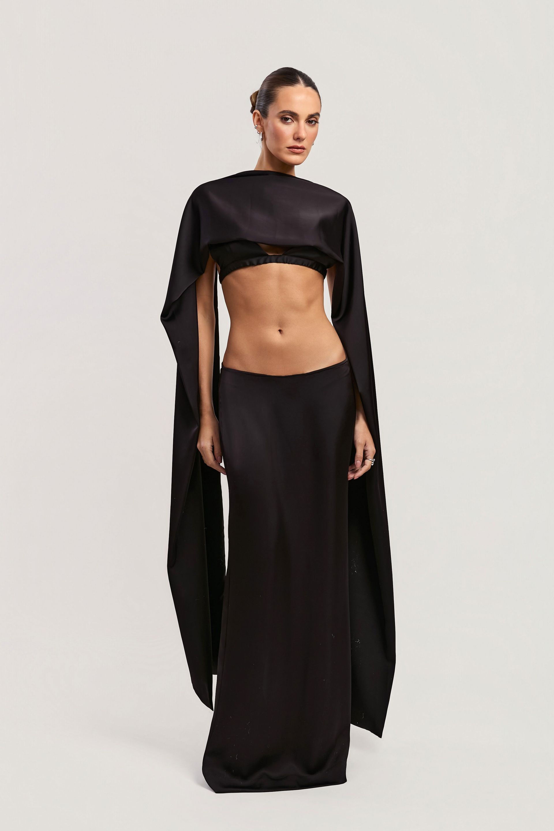 Faixa wrap cetim | Wrap scarf satin