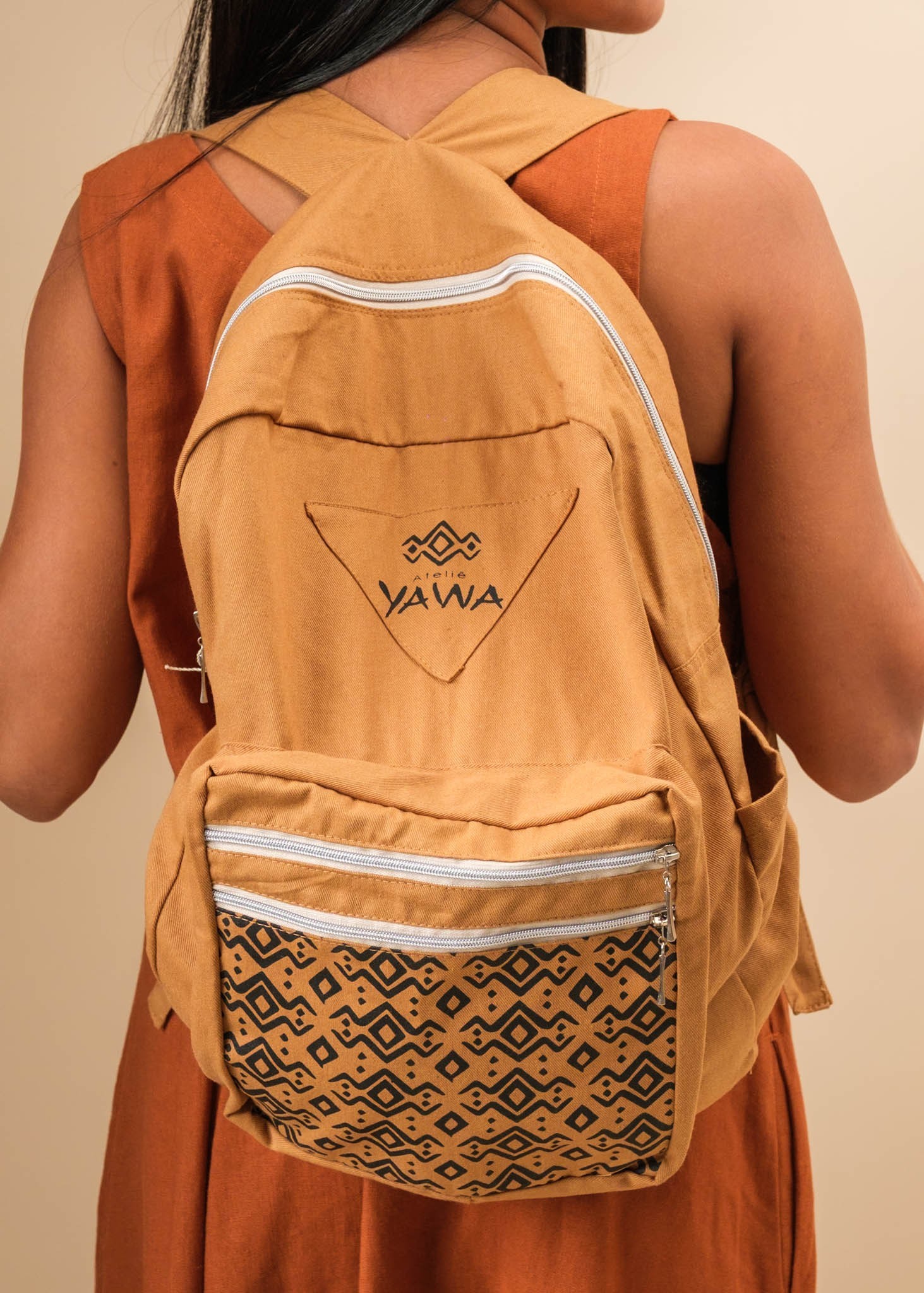 Mochila Grafismos | Ateliê Yawa