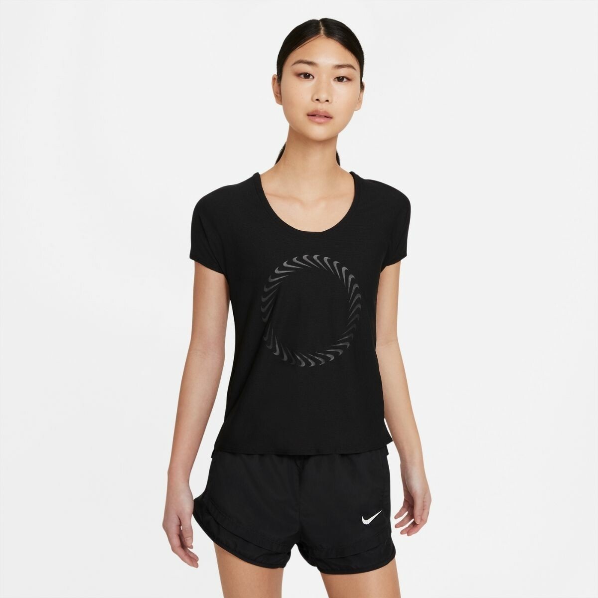 T-shirt Performance Nike Iconclash Miler Feminina