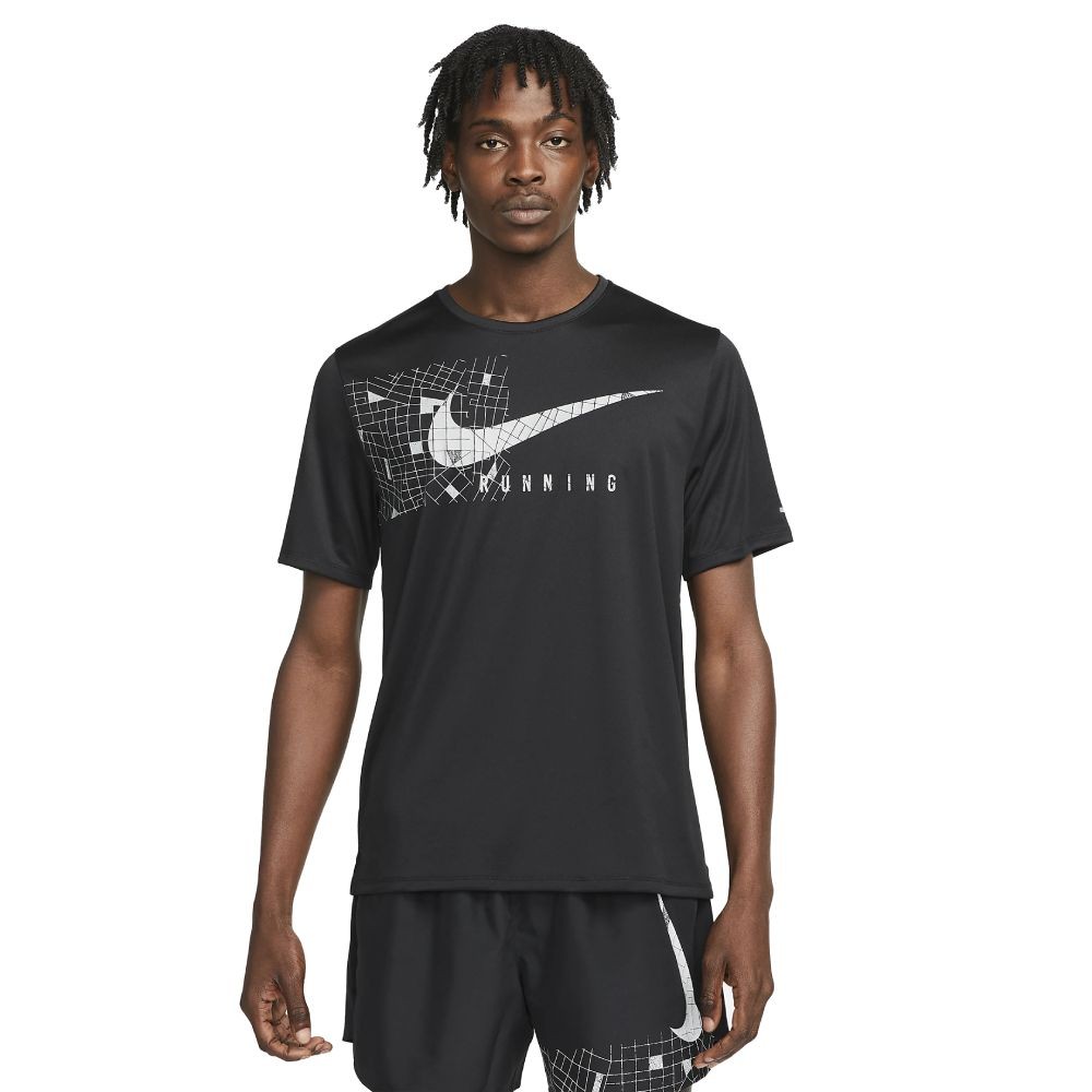 T-shirt Performance Nike Miler Run Division Masculina