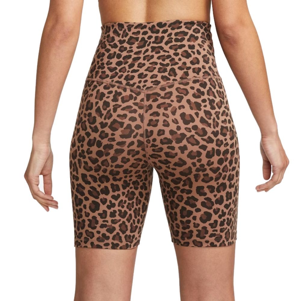 Bermuda Compressão Nike Print Leopard Feminina