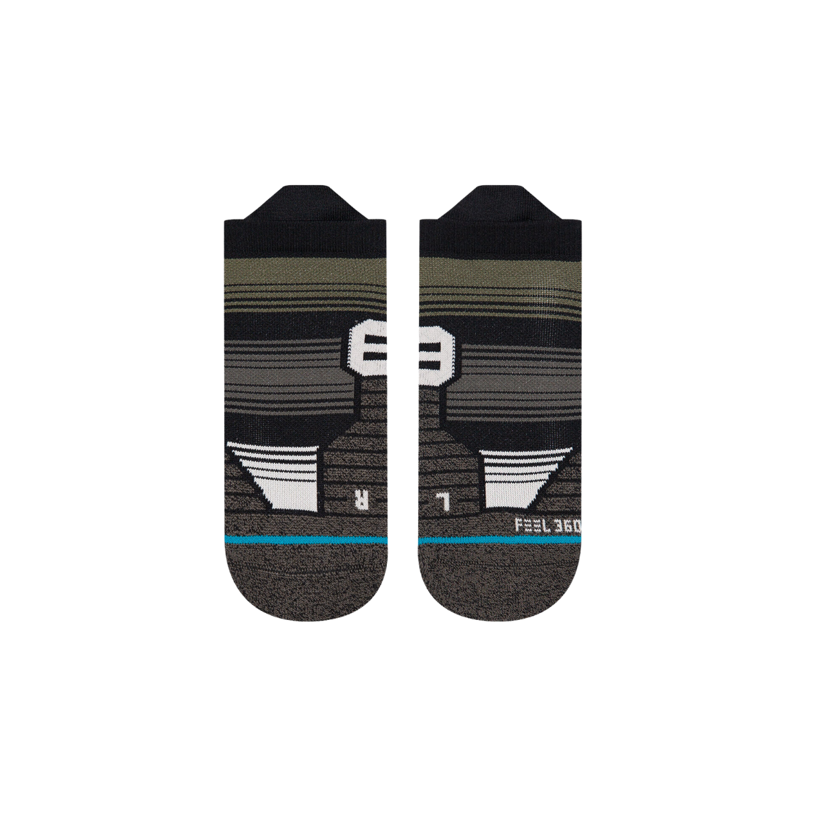 Meia Cano Curto Stance Caliber Tab Masculino