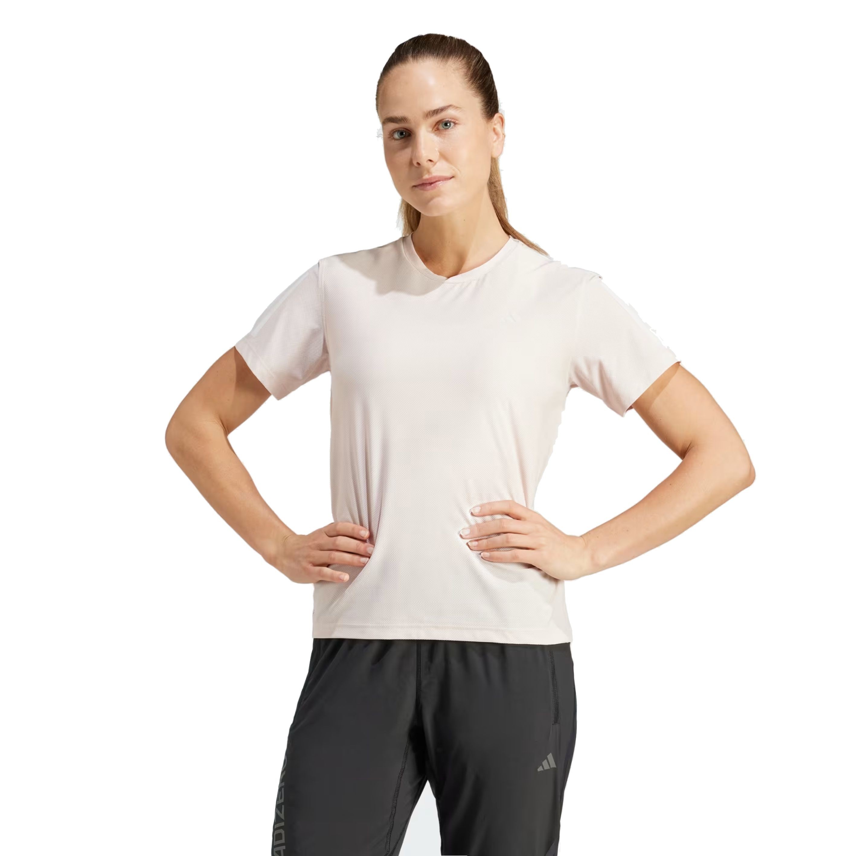 T-shirt Performance Adidas Own the Run Base Feminina