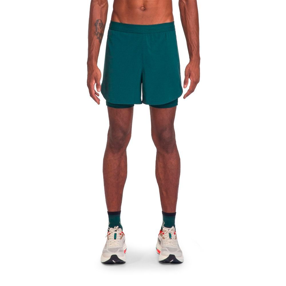 Shorts com bermuda Olympikus Corre Foco 5 Masculino