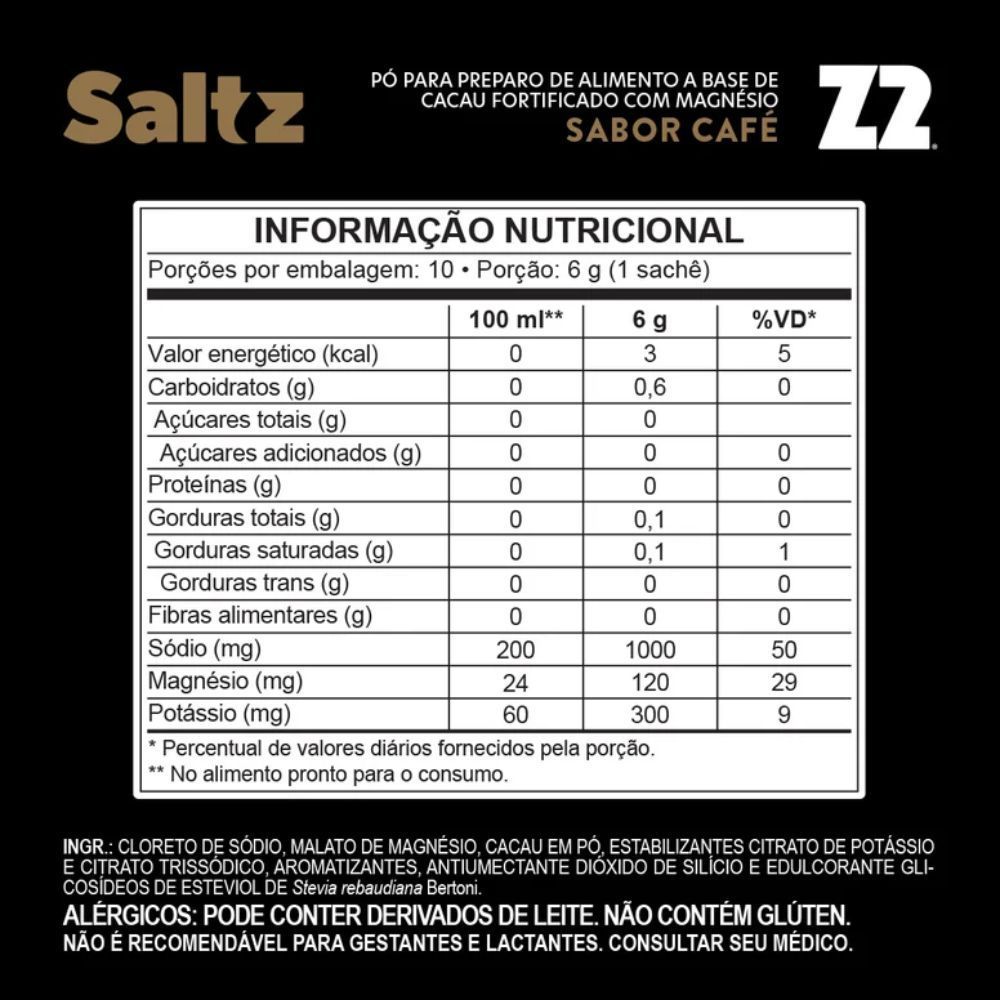 Repositor eletrolítico Z2 Saltz 1000 Café