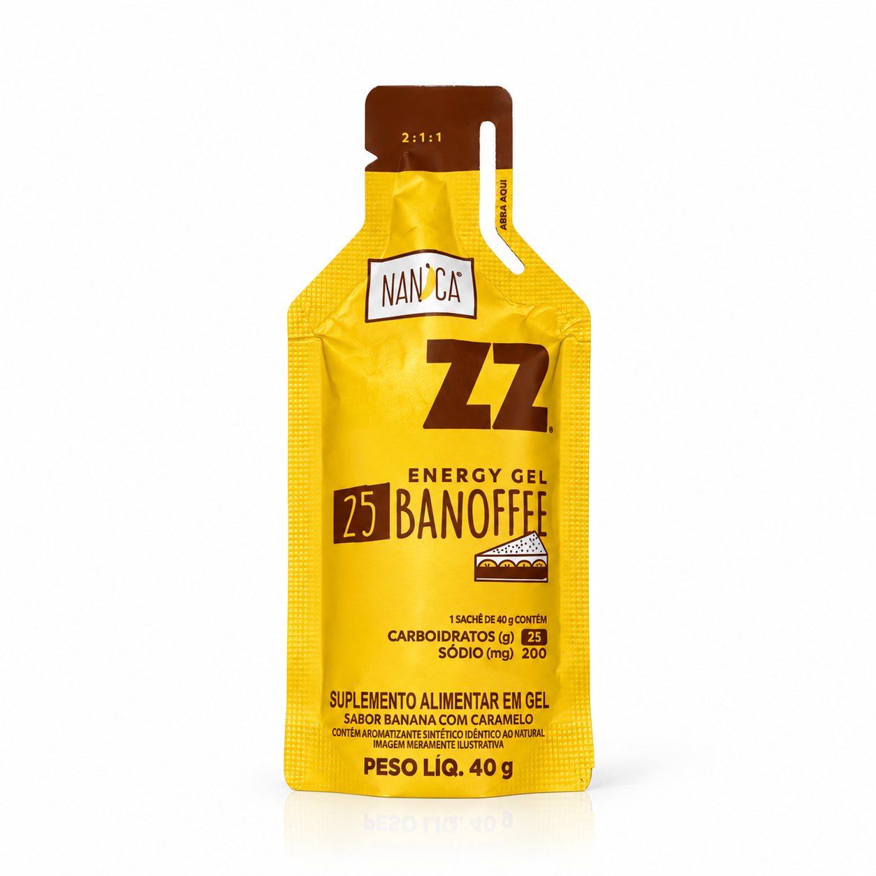 Gel Sachê Z2 Banoffe Nanica Smores 25 carb