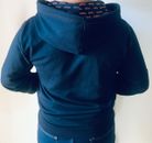 Moletom com zíper NOVO30 Azul Marinho (Unissex)