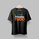 Camiseta Privatiza Tudo Preta (Unissex)