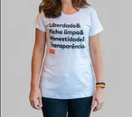 Camiseta And & Branca (Feminina)