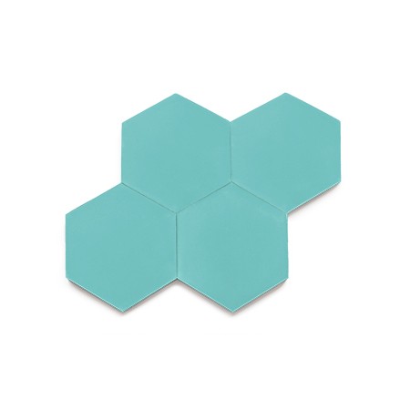 Ladrilho Hidráulico Ladrilar Hexagonal Tiffany 15x17