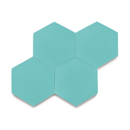 Ladrilho Hidráulico Ladrilar Hexagonal Tiffany 20x23