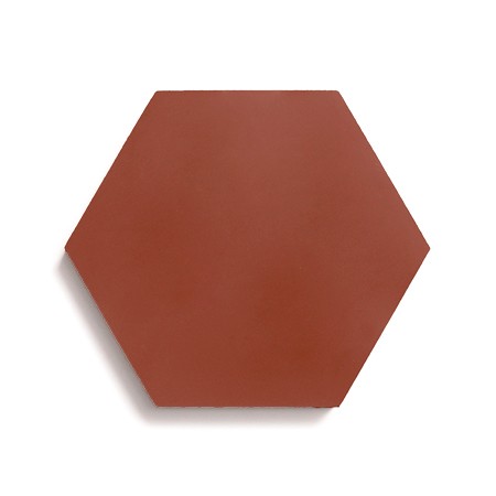 Ladrilho Hidráulico Ladrilar Hexagonal Vermelho 20x23