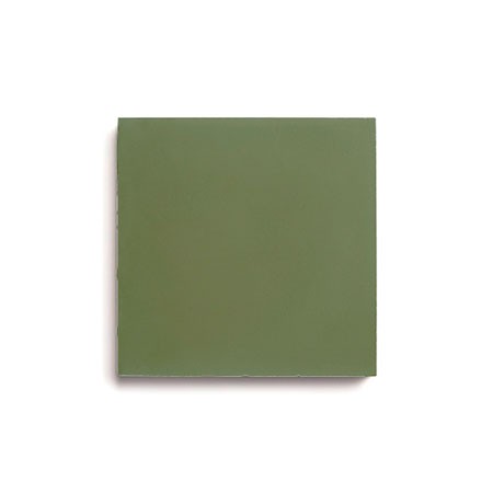 Ladrilho Hidráulico Ladrilar Quadrado Verde Escuro 15x15