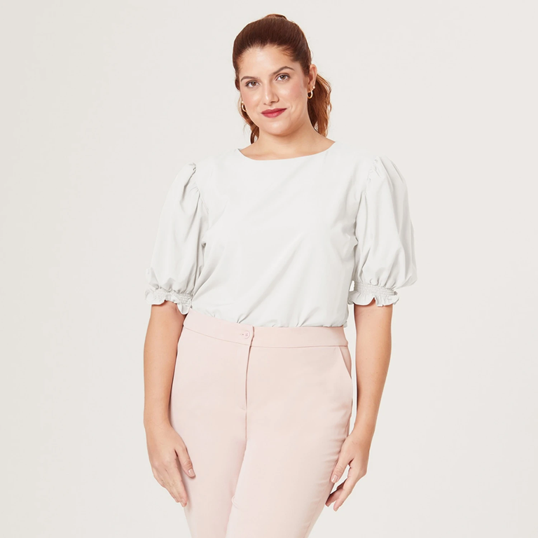 Blusa Feminina Manga Bufante Miriam ST