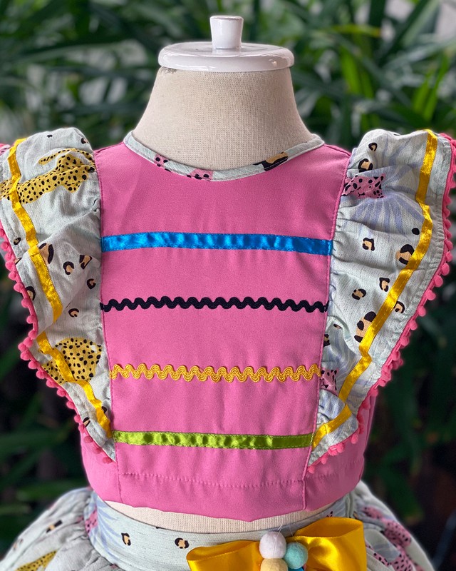 Conjunto Infantil Menina Junino Daducha