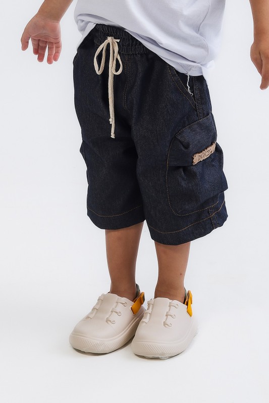 Bermuda Infantil Menino Jeans