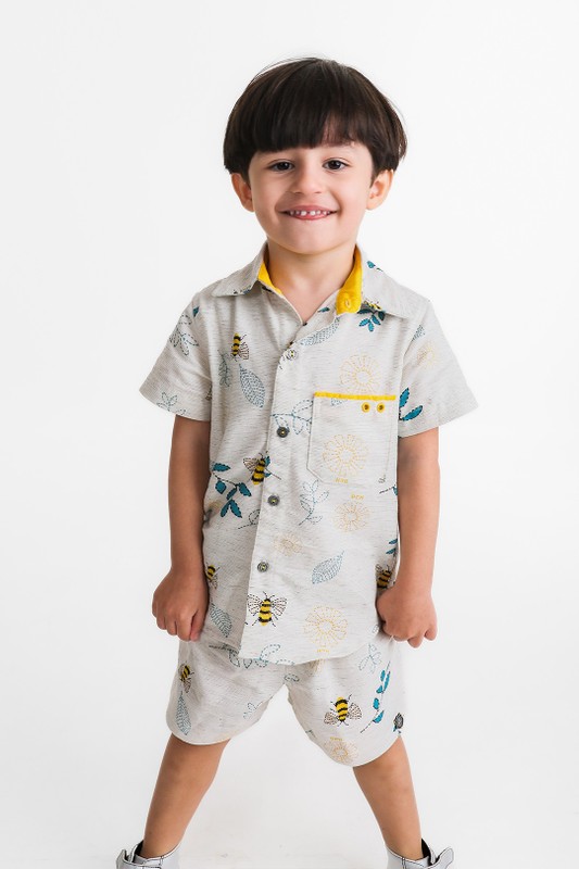 Camisa Infantil Menino Estampa Voo Leve