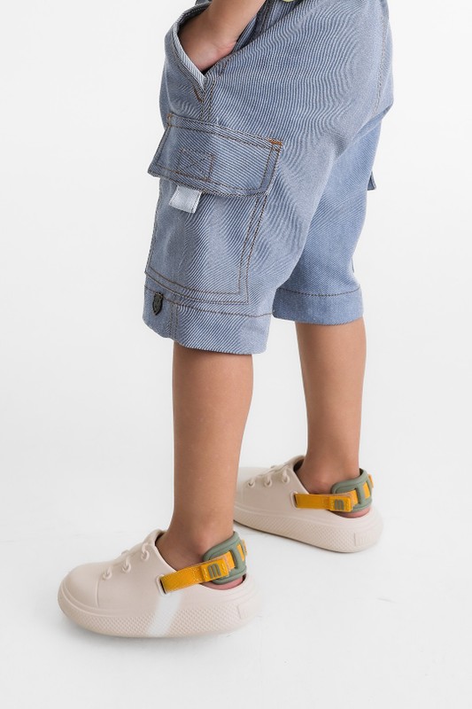 Bermuda Infantil Menino Jeans