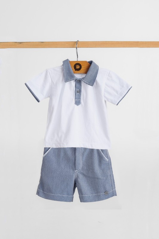 Conjunto Infantil Menino Jeans Bebê