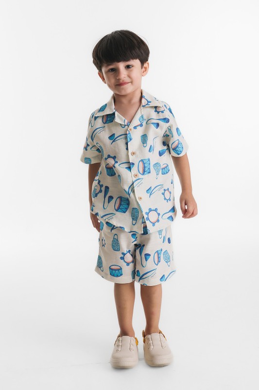 Camisa Infantil Menino Estampa Ginga