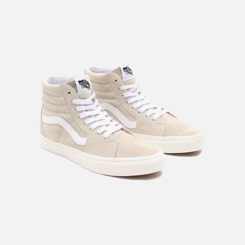 Vans SK8-HI couro sandshell bege