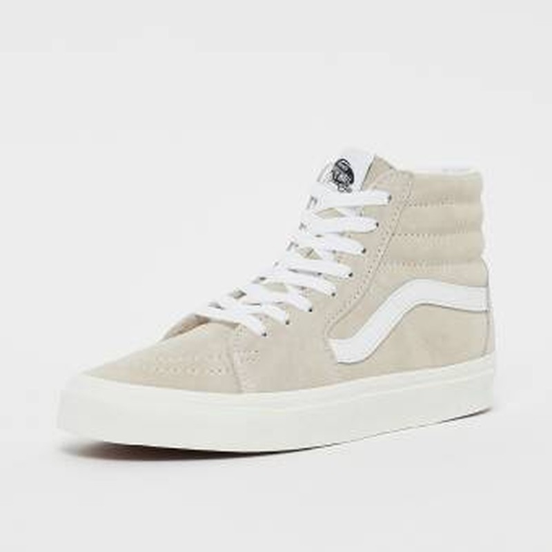 Vans SK8-HI couro sandshell bege